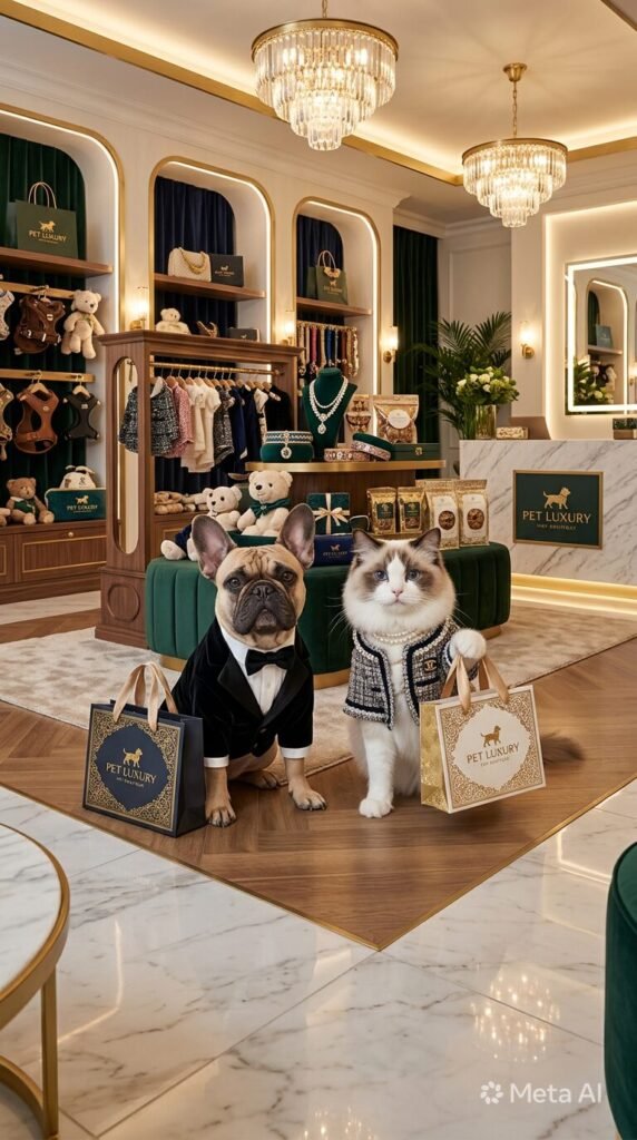 Pet Luxury shop dog and cat clothing food accessories beds treats supplements and grooming essentials 1. 78