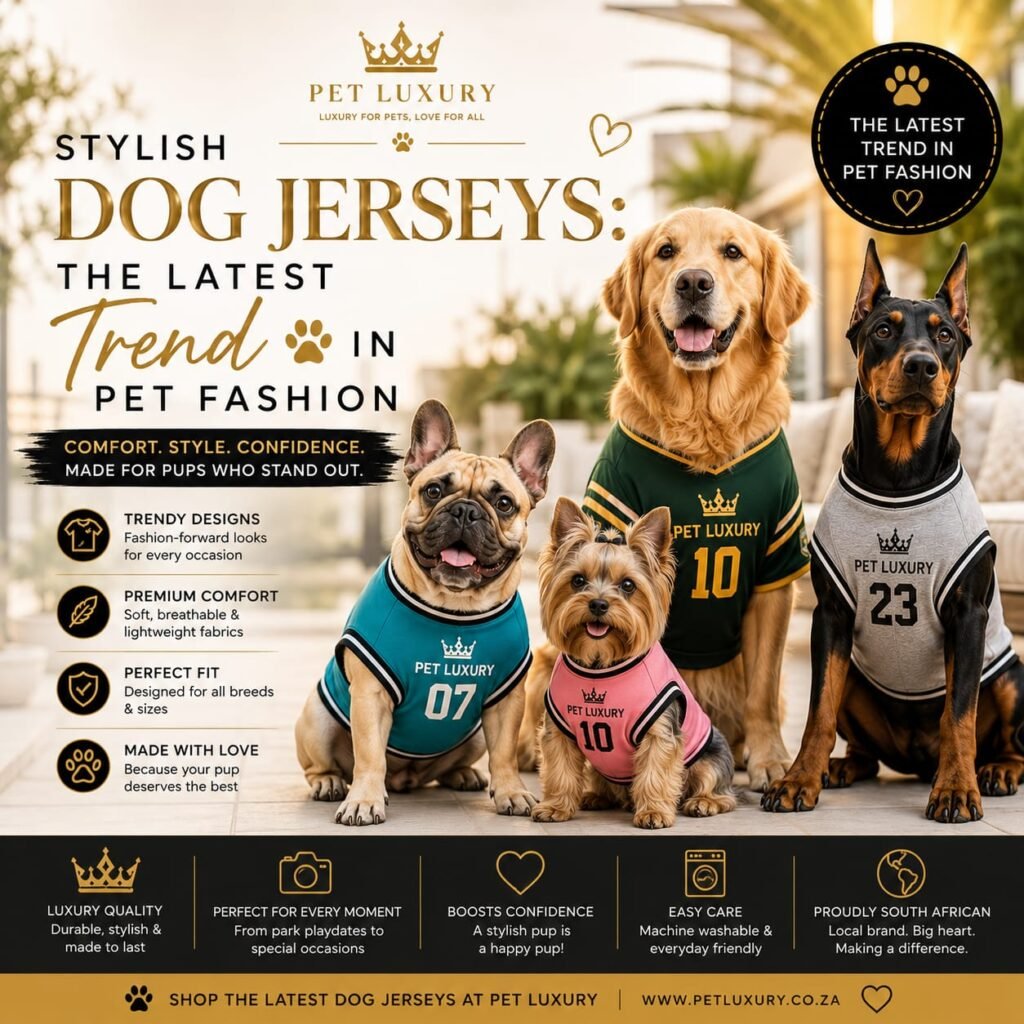 Spoil Your Furry Friends with Pet Luxury Clothing