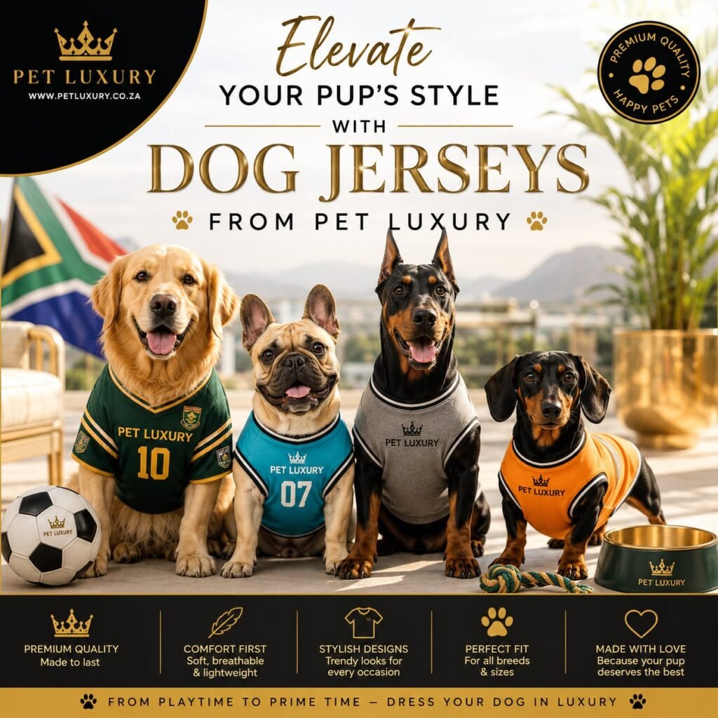 Stylish Dog Jerseys: The Latest Trend in Pet Fashion