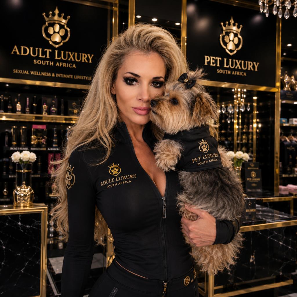 Elaine Vermeulen owner founder director of Adult Luxury and Pet Luxury 1
