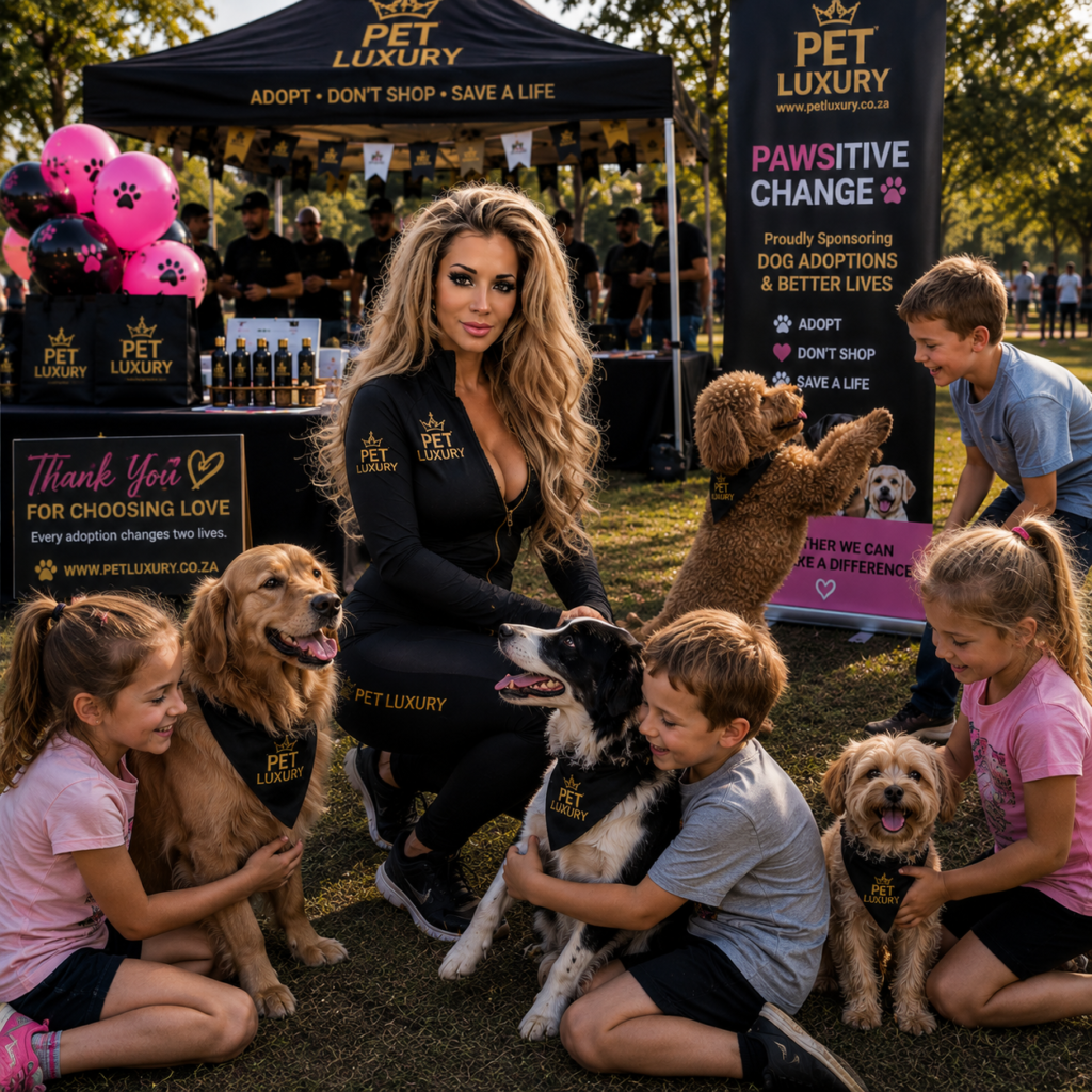 Owner founder Pet Luxury shop South Africa Elaine Vermeulen charity function 888 8